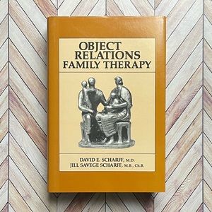 Hardcover Book Object Relations Family Therapy Psychotherapy Library
